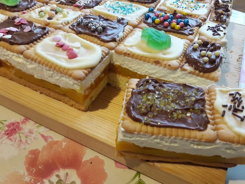Bunter-Keks-Kuchen - Rezept - Bild Nr. 3