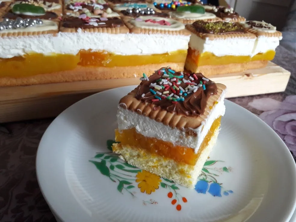 Bunter-Keks-Kuchen - Rezept - Bild Nr. 4