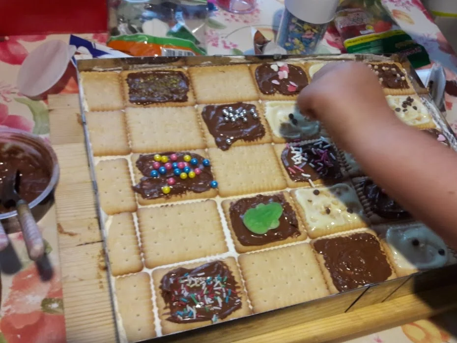 Bunter-Keks-Kuchen - Rezept - Bild Nr. 18