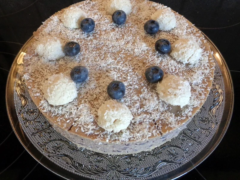 Rezept: Kleine Kokos - Heidelbeer - Torte Bild Nr. 10 Kleine Kokos - Heidelbeer - Torte - Rezept - Bild Nr. 10