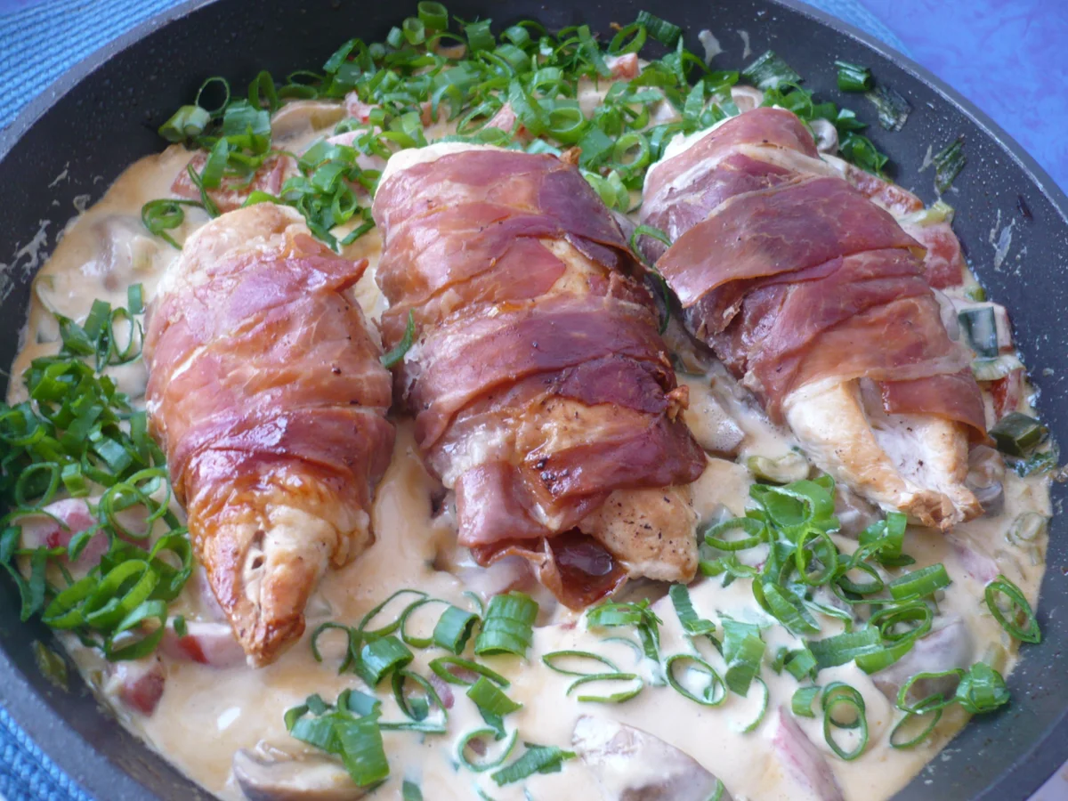 Hähnchenfilets in Paprika - Kräuterrahm - Rezept - Bild Nr. 11