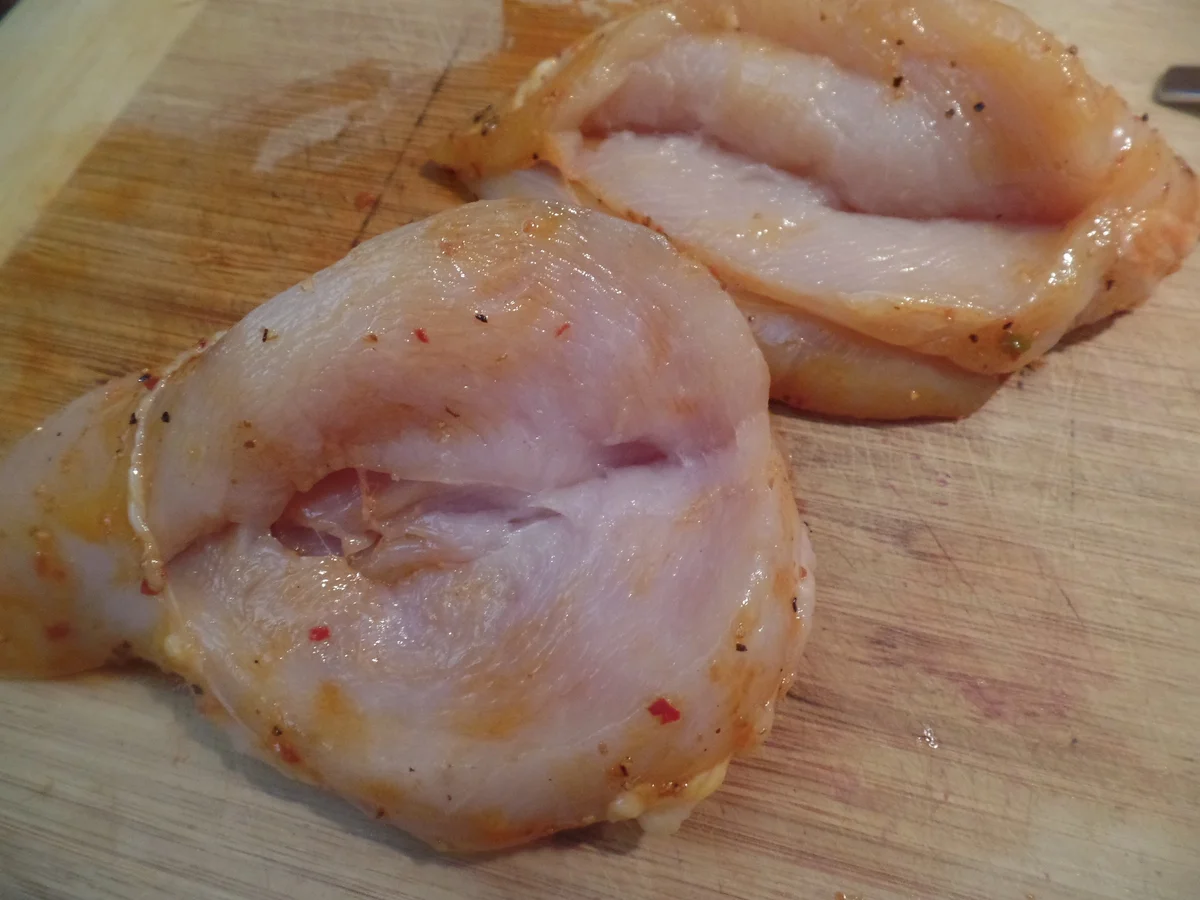 Gefüllte Hähnchenbrust - Rezept - Bild Nr. 11069