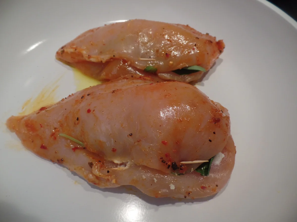 Gefüllte Hähnchenbrust - Rezept - Bild Nr. 11072
