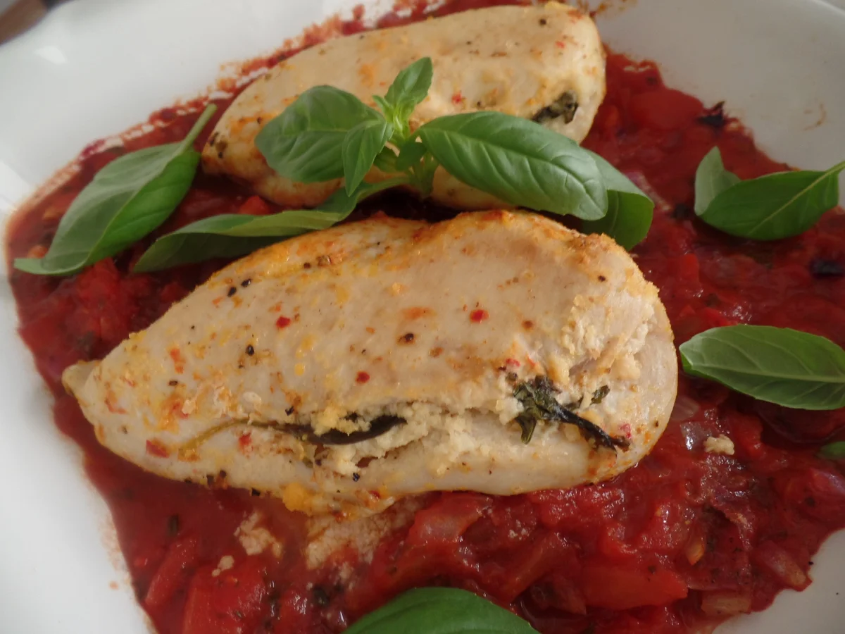 Gefüllte Hähnchenbrust - Rezept - Bild Nr. 11075