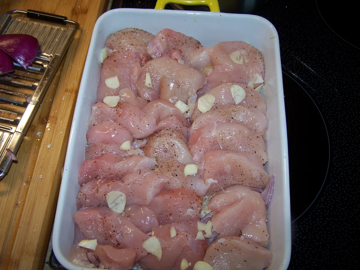 Hähnchen Brust mit Kartoffel als  Auflauf - Rezept - Bild Nr. 11