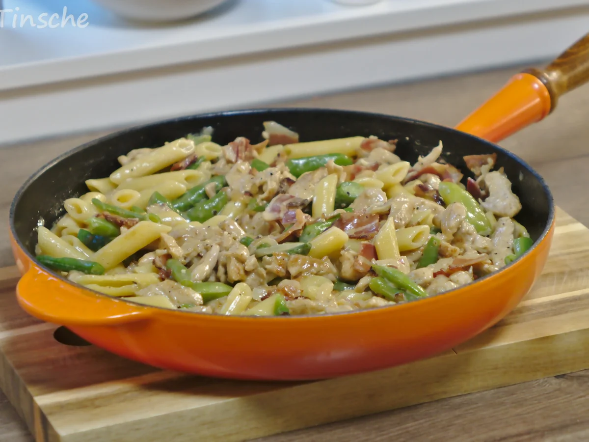 Geflügel-Bohnen-Pasta-Topf - Rezept - Bild Nr. 4