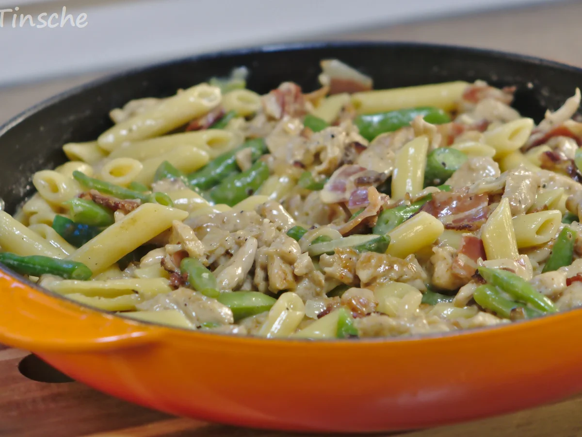 Geflügel-Bohnen-Pasta-Topf - Rezept - Bild Nr. 6