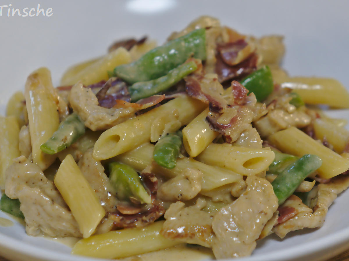 Geflügel Bohnen Pasta Topf - einfach - von sTinsche