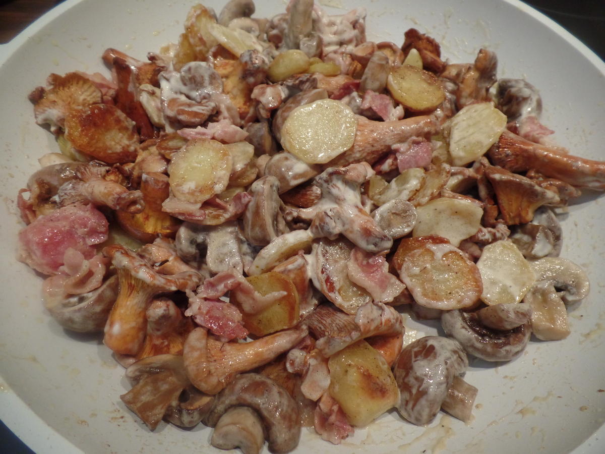 Pilz-Kartoffelpfanne - Rezept - Bild Nr. 11079