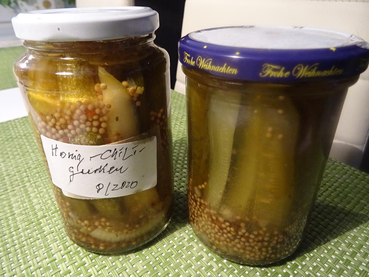 Honig-Senf-Gurken-Sticks, leicht scharf - Rezept - Bild Nr. 2