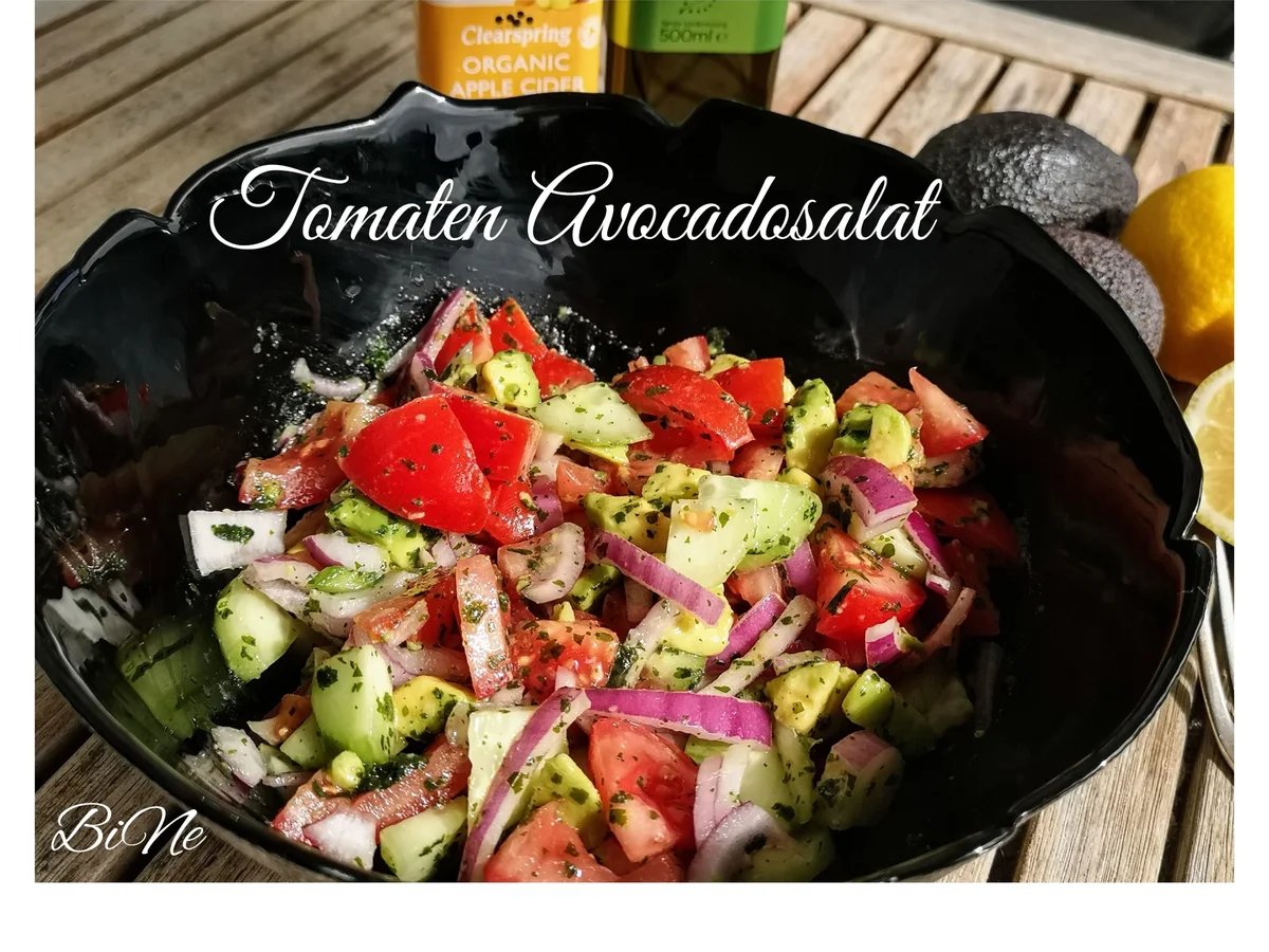 BiNe´ S TOMATEN AVOCADOSALAT - Rezept - Bild Nr. 4