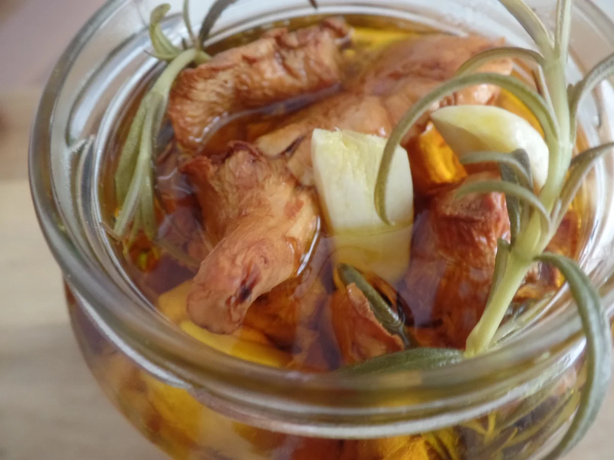 Pfifferlinge in Rapsöl - Rezept - Bild Nr. 11072