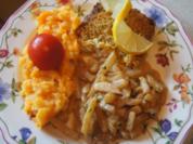 Schlemmerfilet mit herzhaften Kohlrabi-Gemüse und Möhren-Kartoffel-Stampf - Rezept - Bild Nr. 2