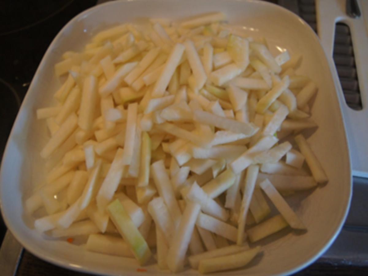 Schlemmerfilet mit herzhaften Kohlrabi-Gemüse und Möhren-Kartoffel-Stampf - Rezept - Bild Nr. 11093