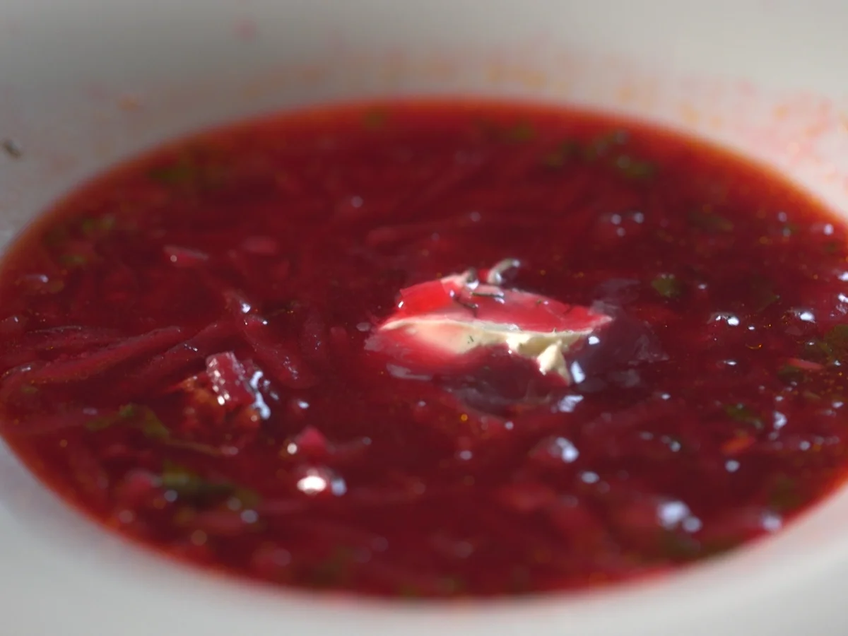 Borch - Russisches Nationalgericht mit Rote Bete und Jakobsmuscheln - Rezept - Bild Nr. 2
