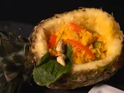 Knuspriger Schweinebauch auf Bratreis - Rezept - Bild Nr. 3