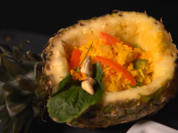 Knuspriger Schweinebauch auf Bratreis - Rezept - Bild Nr. 3