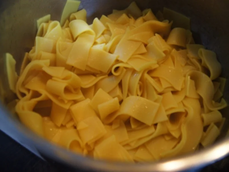 Pasta mit Bandnudeln und Gemüsemix - Rezept - Bild Nr. 5