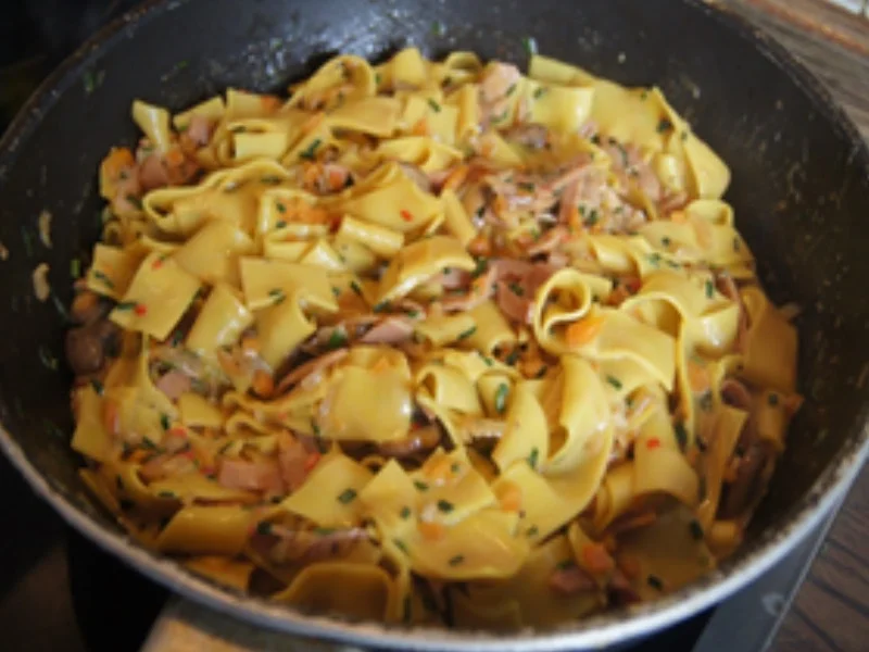 Pasta mit Bandnudeln und Gemüsemix - Rezept - Bild Nr. 25