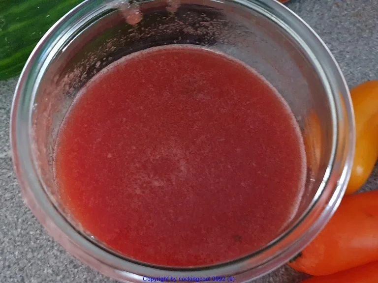 Rezept: Tomaten Bowle = Rezeptbau NR. 17 Bild Nr. 11088 Tomaten Bowle = Rezeptbau NR. 17 - Rezept - Bild Nr. 11088