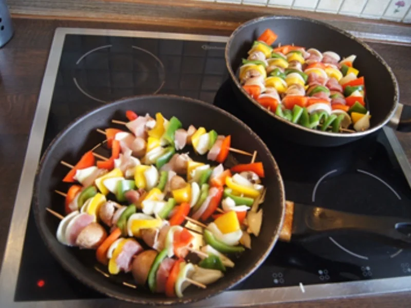 Fleisch-Gemüse-Spieße - Rezept - Bild Nr. 6