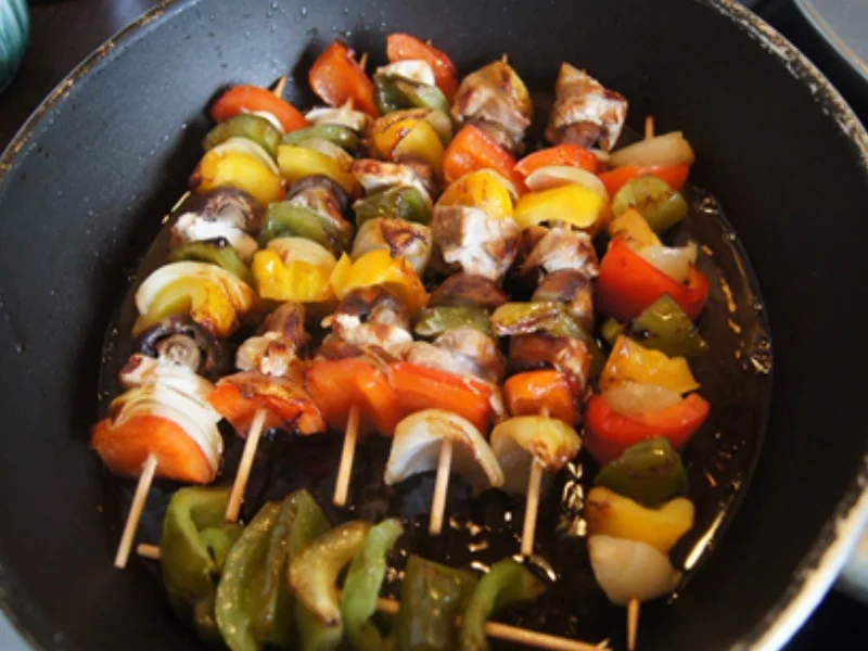 Fleisch-Gemüse-Spieße - Rezept - Bild Nr. 9