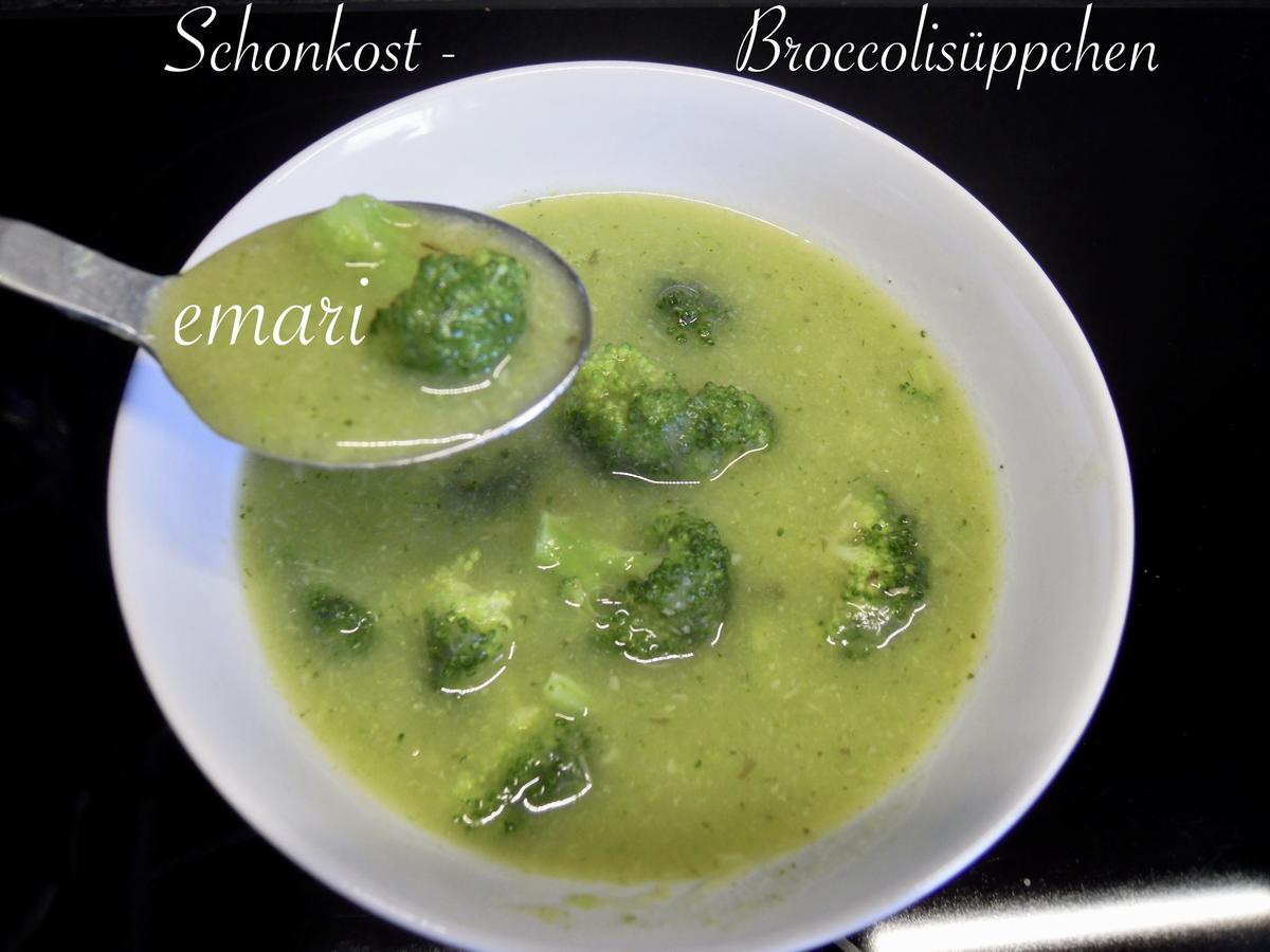Schonkost - Broccoli Süppchen - Rezept - Bild Nr. 2