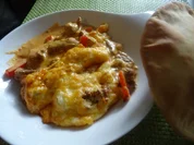 Gyros in Metaxa-Soße mit Käse überbacken - Rezept - Bild Nr. 2