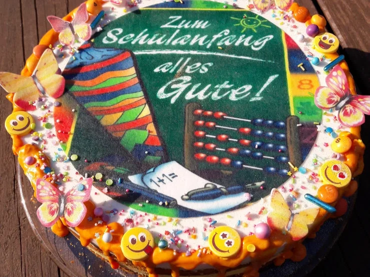 Einschulungstorte zur kochbar Challenge August 2020 - Rezept - Bild Nr. 11103