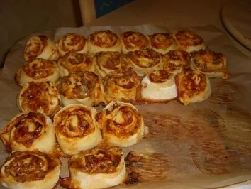 Pizza-Schnecken - Rezept