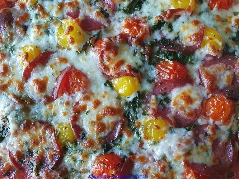 drei mal PIZZA Handmade (kleine Grösse 22 cm) - Rezept - Bild Nr. 14