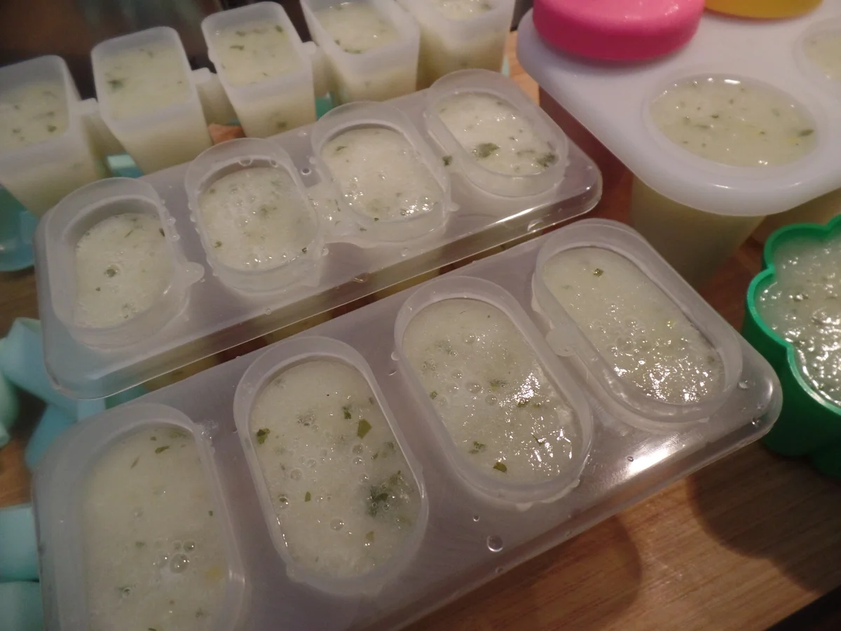 Zuckermelonen-Minz-Eis - Rezept - Bild Nr. 11127