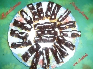 Rezept: Plätzchen: Macadamia-Nougat-Barren Plätzchen: Macadamia-Nougat-Barren - Rezept