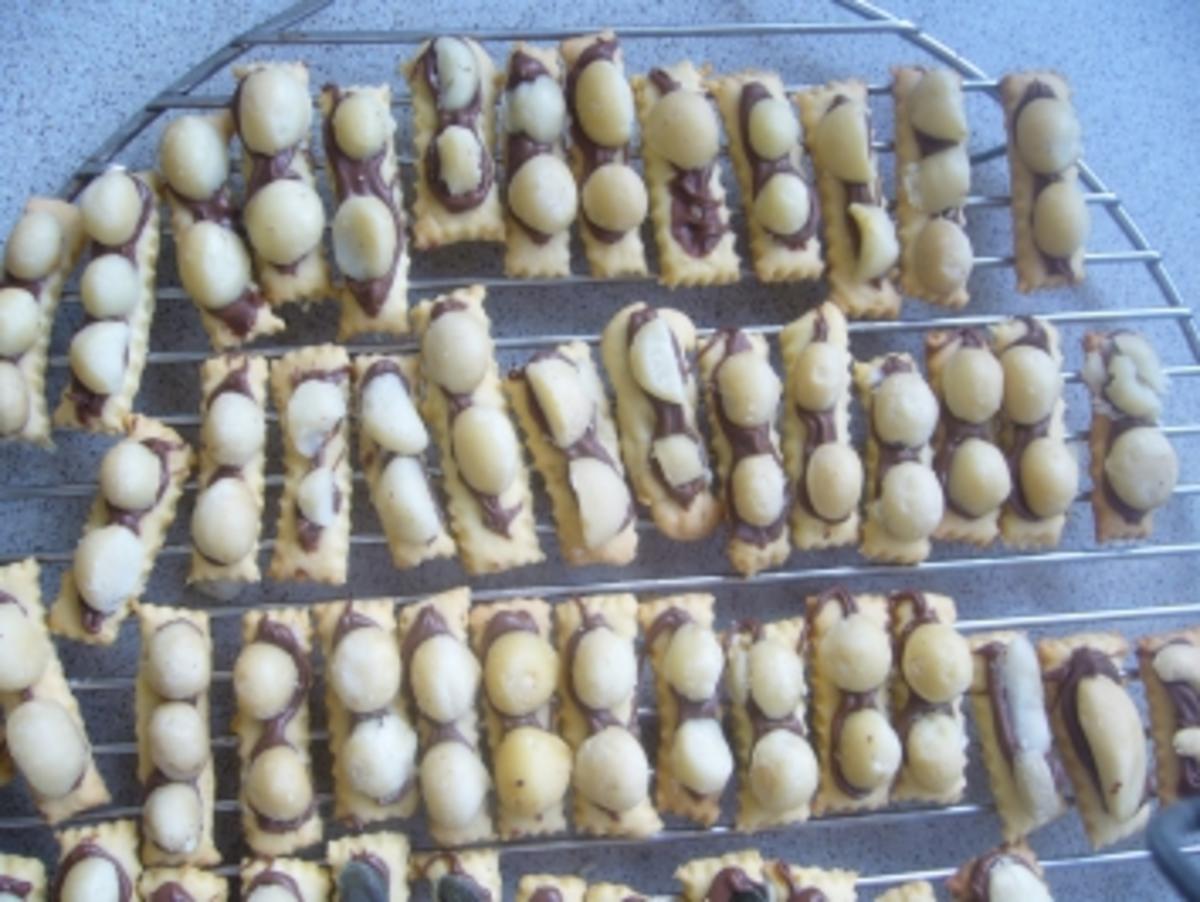 Plätzchen: Macadamia-Nougat-Barren - Rezept - Bild Nr. 5