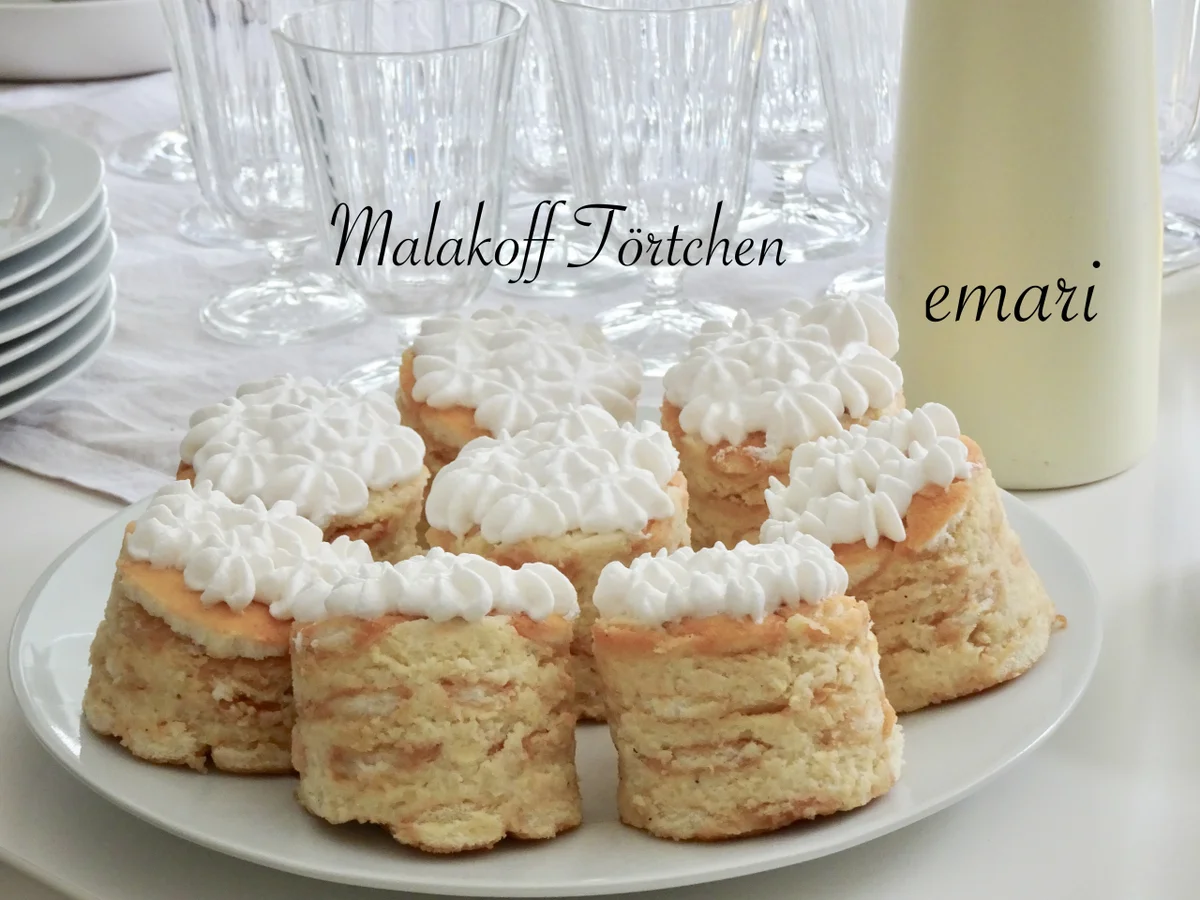 Rezept: Malakoff Törtchen Bild Nr. 14525 Malakoff Törtchen - Rezept - Bild Nr. 14525