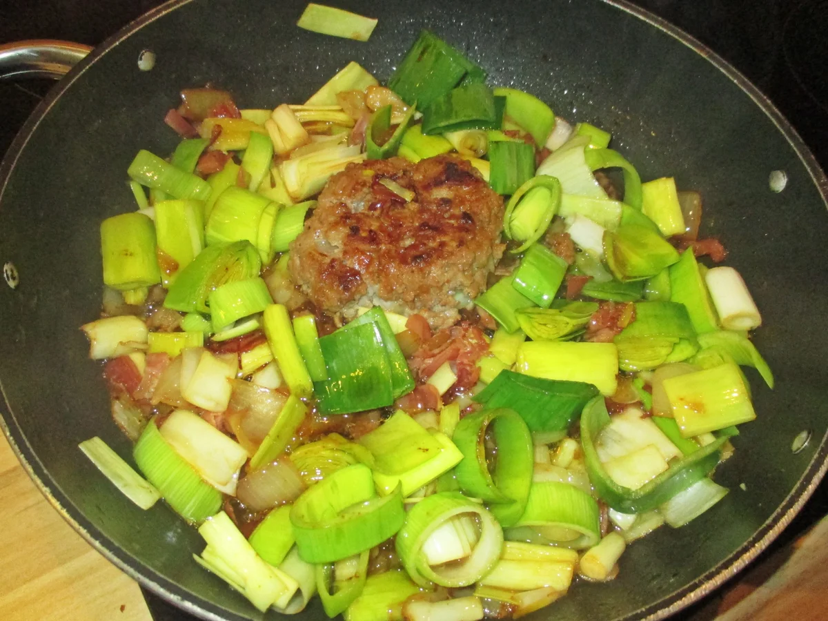 Porree gefüllt im Schwarzwälder Schinkenmantel - Rezept - Bild Nr. 5