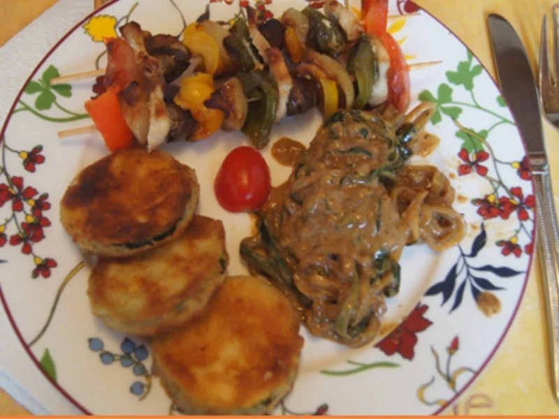 Rezept: Zweierlei Zucchini Bild Nr. 11131 Zweierlei Zucchini - Rezept - Bild Nr. 11131