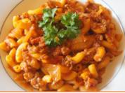 Hörnchen-Nudel Pfanne mit Chinakohl und Schweinemett - Rezept - Bild Nr. 2