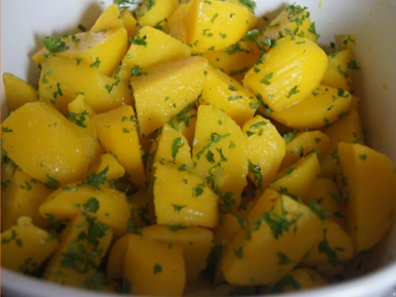 Schnitzel Toskana mit Buschbohnen und Petersilienkartoffeln - Rezept - Bild Nr. 19