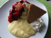 Frucht-Grütze mit Eierlikör-Buttermilch-Creme - Rezept - Bild Nr. 2