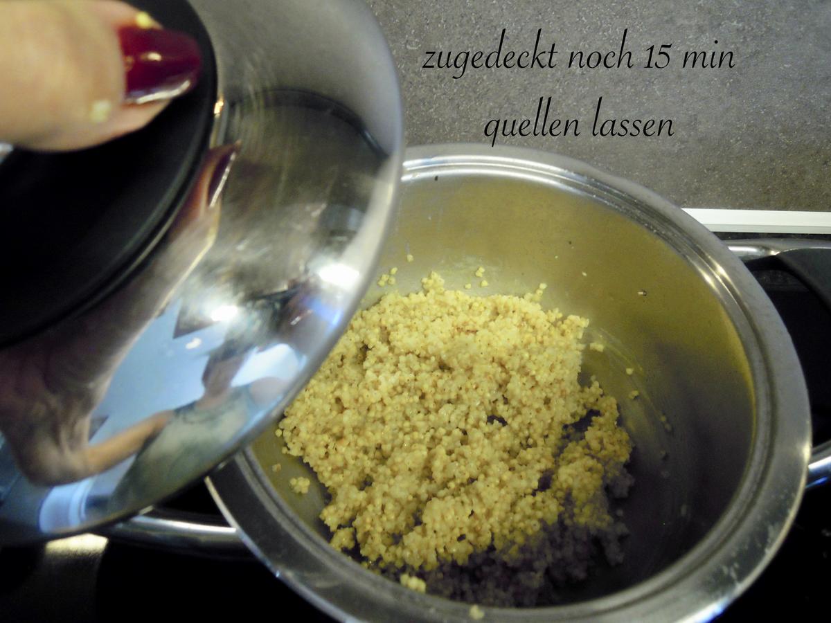 Schonkost - &amp;quot;Hirsotto&amp;quot; mit Pilzen und Erbsen - Rezept