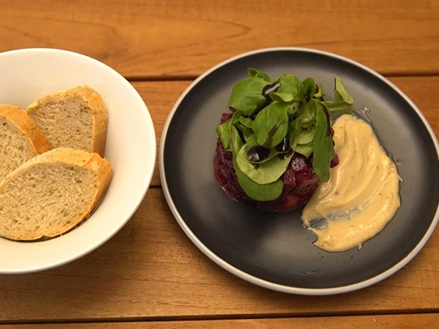 Rote-Bete-Tatar und Cashew-Mayonnaise - Rezept - Bild Nr. 2