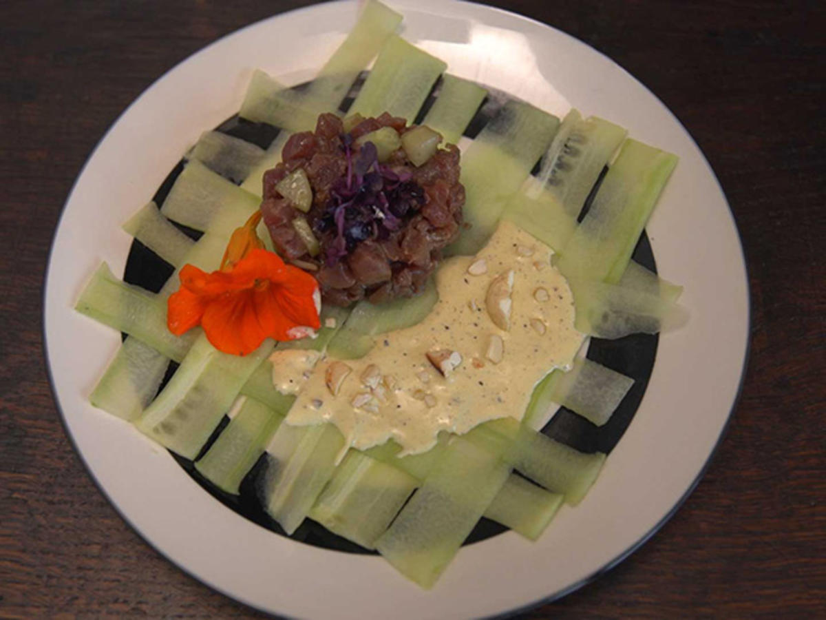 Thunfischtatar mit Trüffel Hollandaise - schnell - von Das perfekte Dinner
