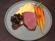 Rinderfilet, Kartoffelpüree und Balsamicoschalotten - Rezept - Bild Nr. 2