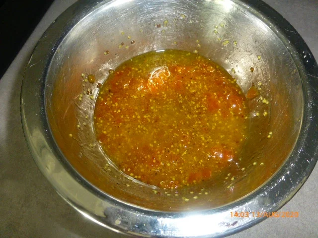 Pfifferlingssalat mit Ziegenkäse im Schinkenmantel - Rezept - Bild Nr. 11132