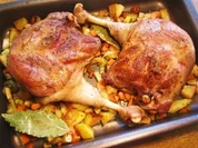 Gänsekeulen - norddeutsche Art - Rezept