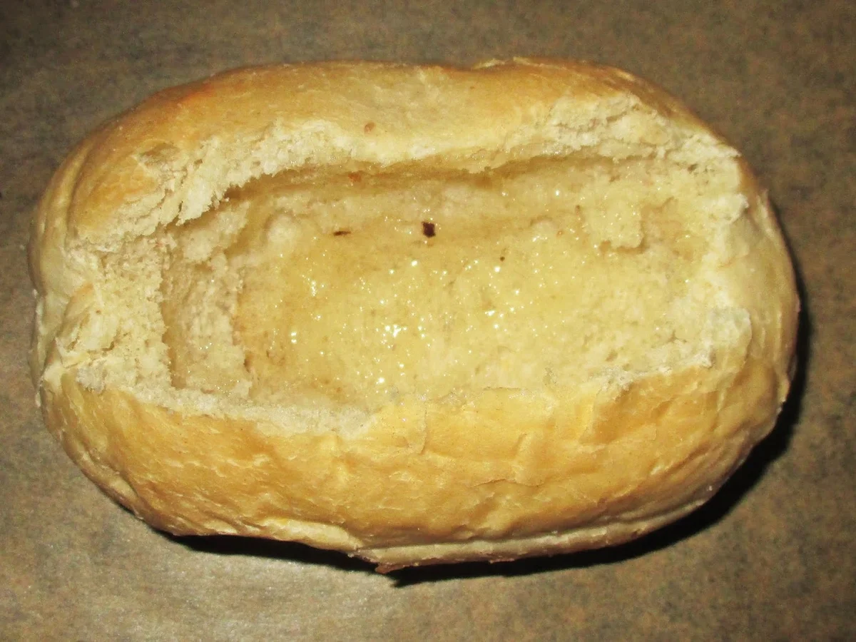 Gefülltes Brötchen - Rezept - Bild Nr. 6