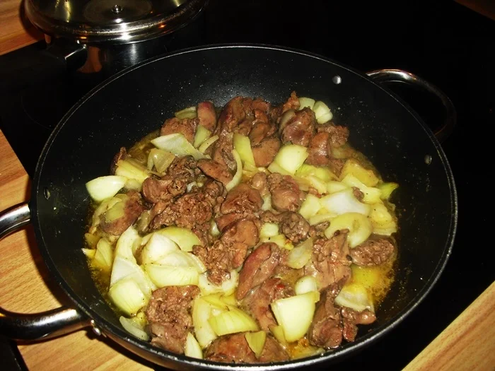 Hähnchenleber-Paprika-Gulasch - Rezept - Bild Nr. 6