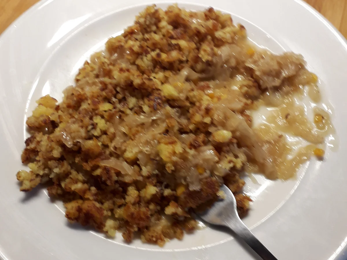 Waldler Sterz,mit Sauerkraut - Rezept - Bild Nr. 2