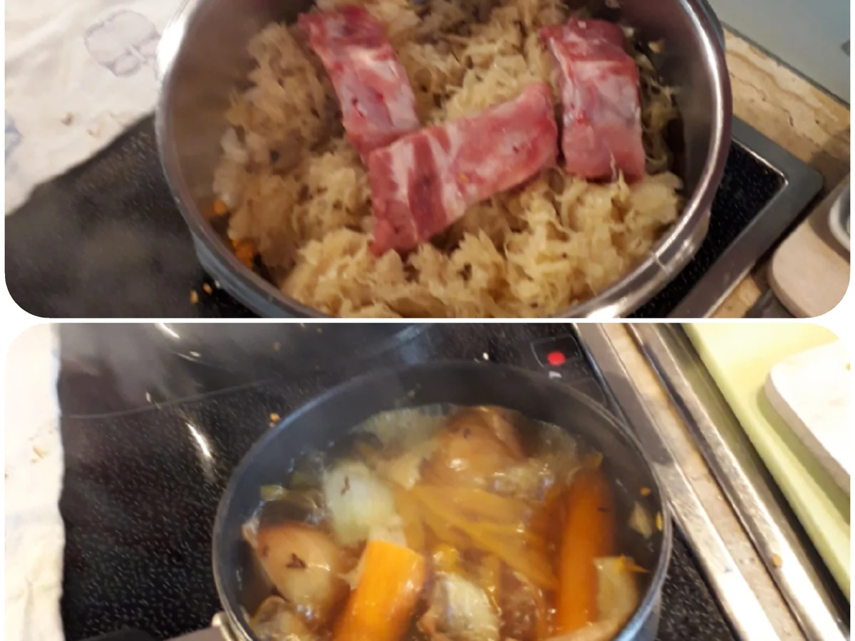 Waldler Sterz,mit Sauerkraut - Rezept - Bild Nr. 6